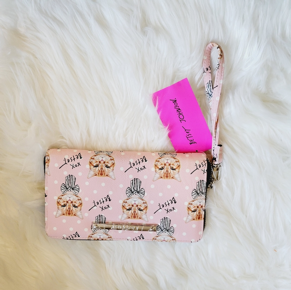 Betsy Johnson wristlet